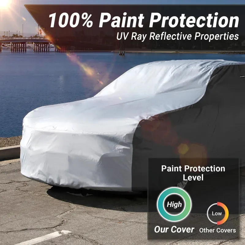 1964-1998 Porsche 911 TitanGuard Car Cover-2-Tone-Black and Gray