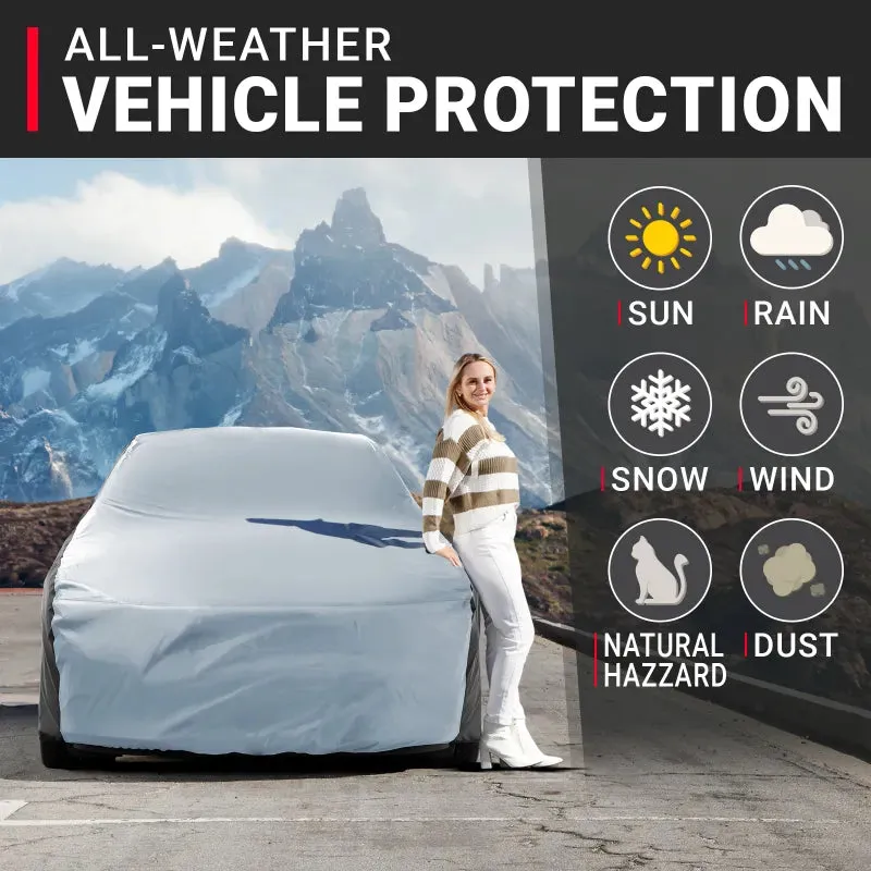 1964-1998 Porsche 911 TitanGuard Car Cover-2-Tone-Black and Gray