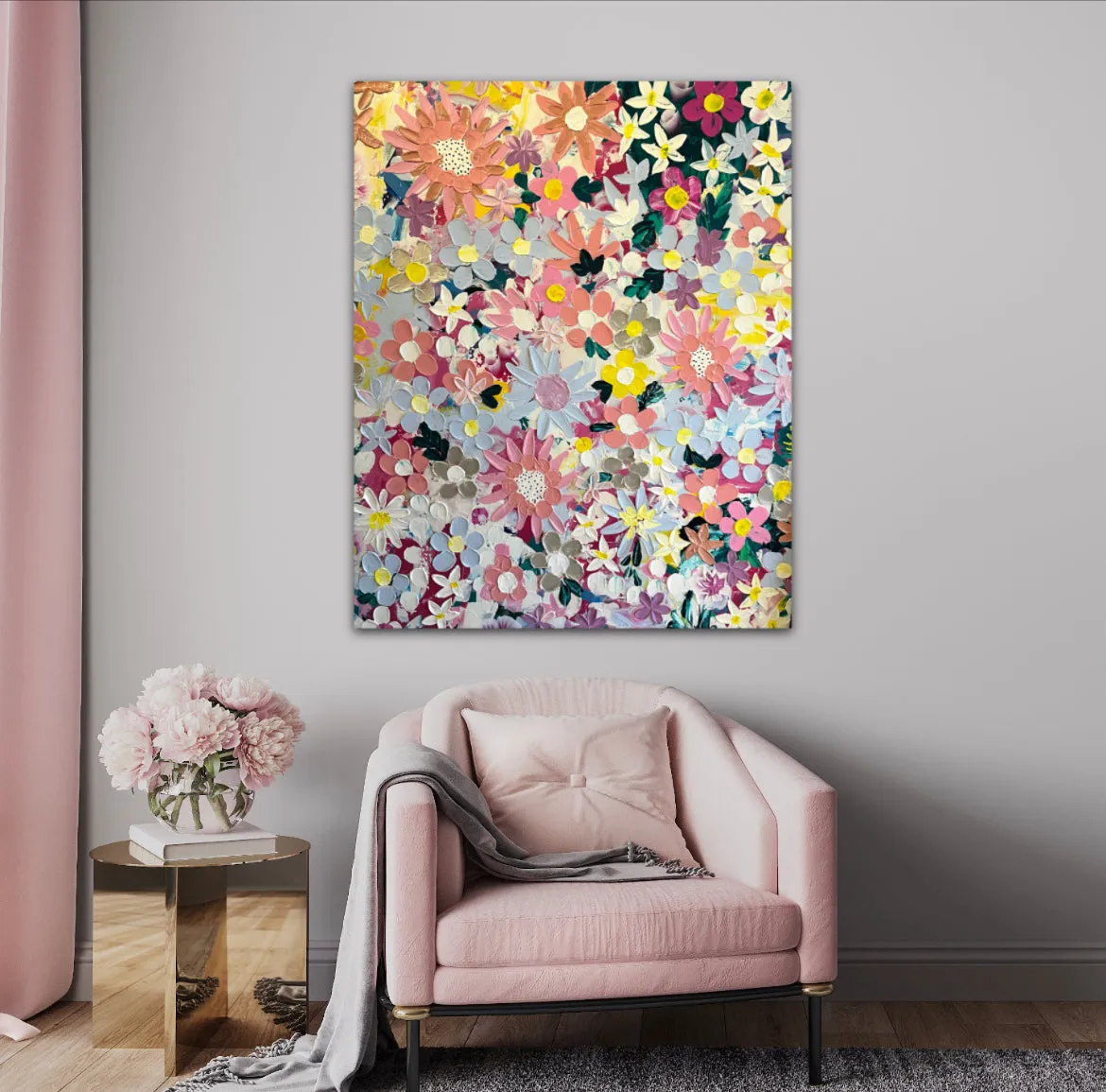 A new floral garden is blooming