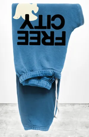 Free City Large Sweatpant-Blue Sound