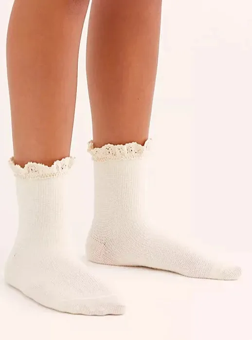 Free People Beloved Waffle Sock
