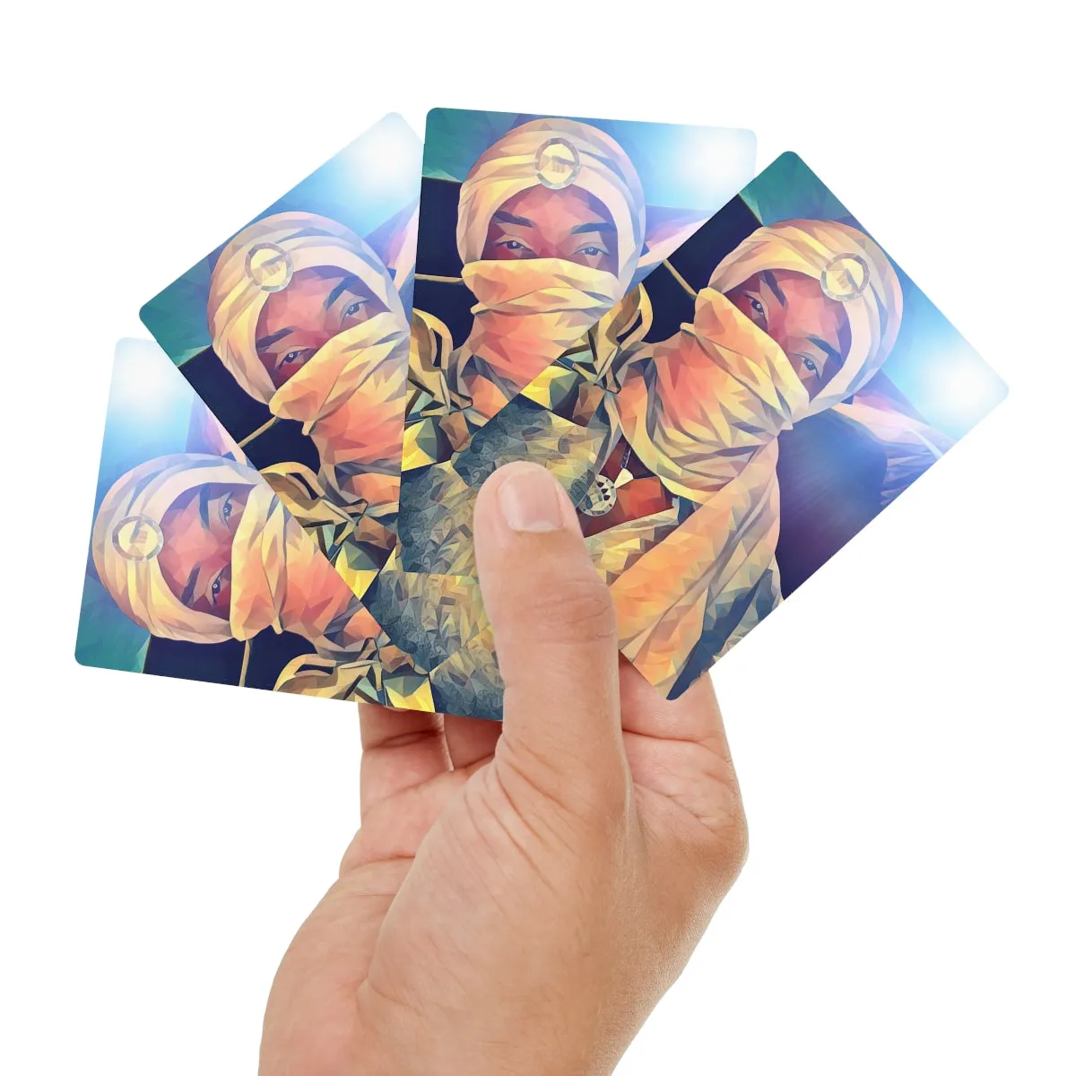 King YAHWEH Sands Poker Cards