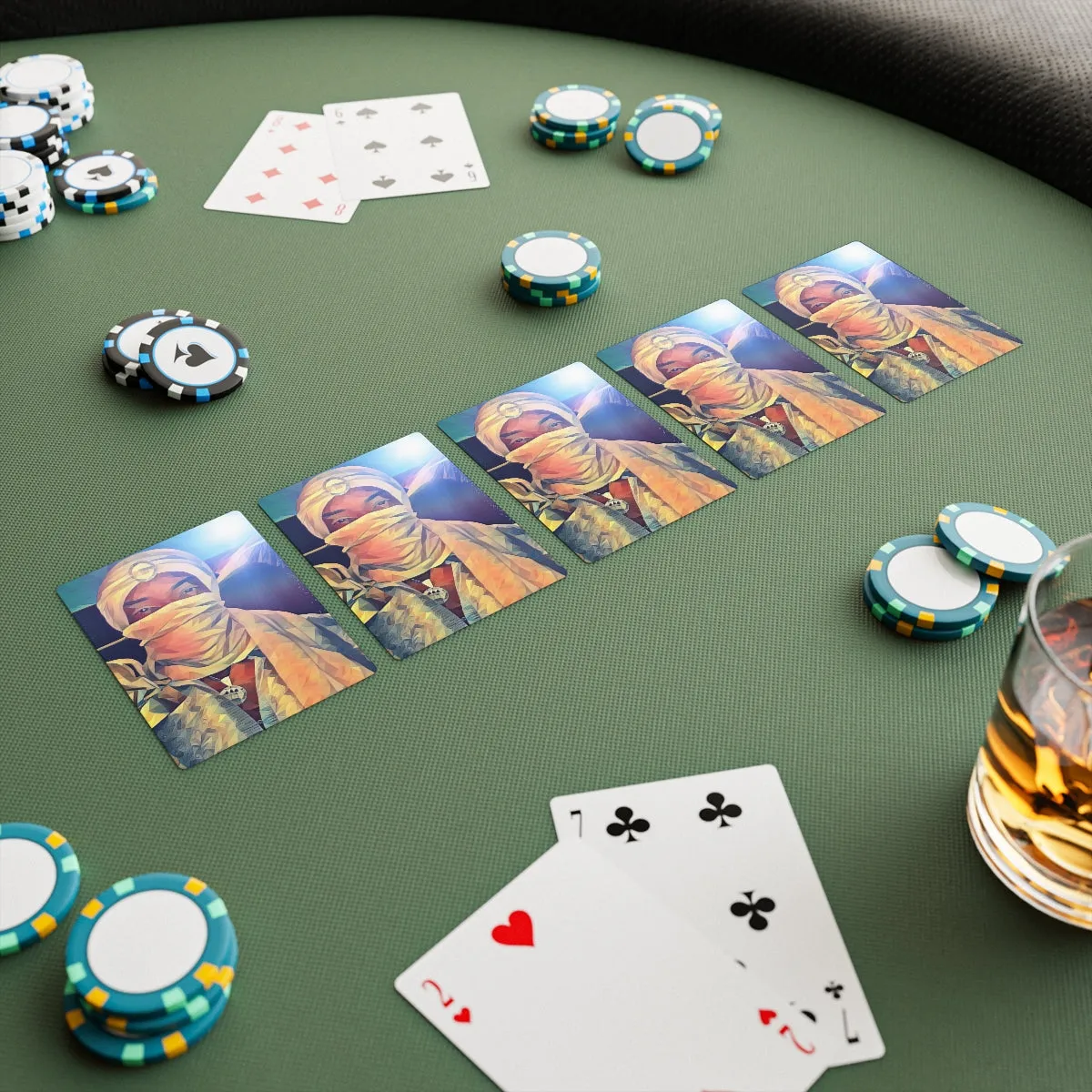 King YAHWEH Sands Poker Cards