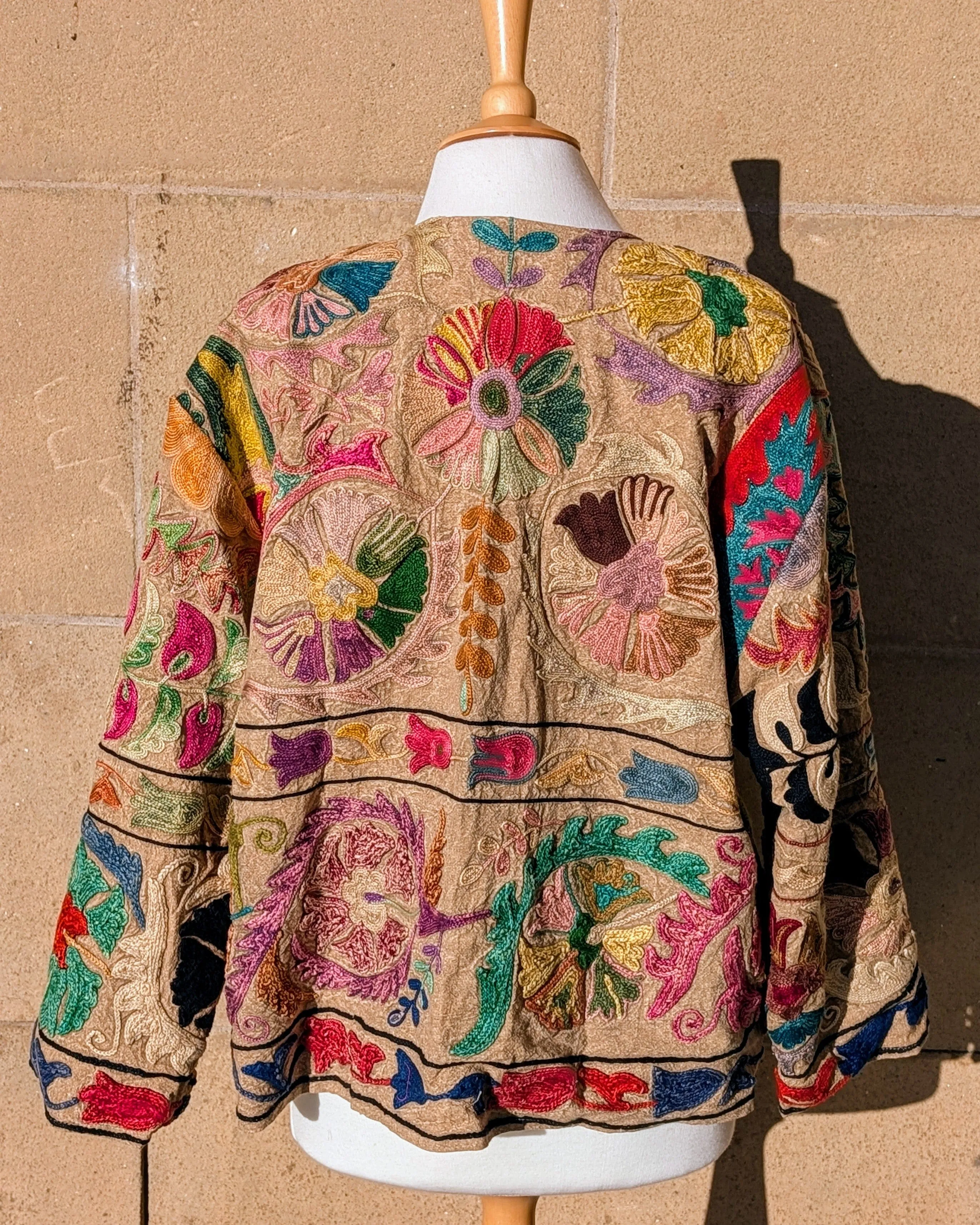 Laila Tapestry Suzani Kimono Ladies Jacket No 14