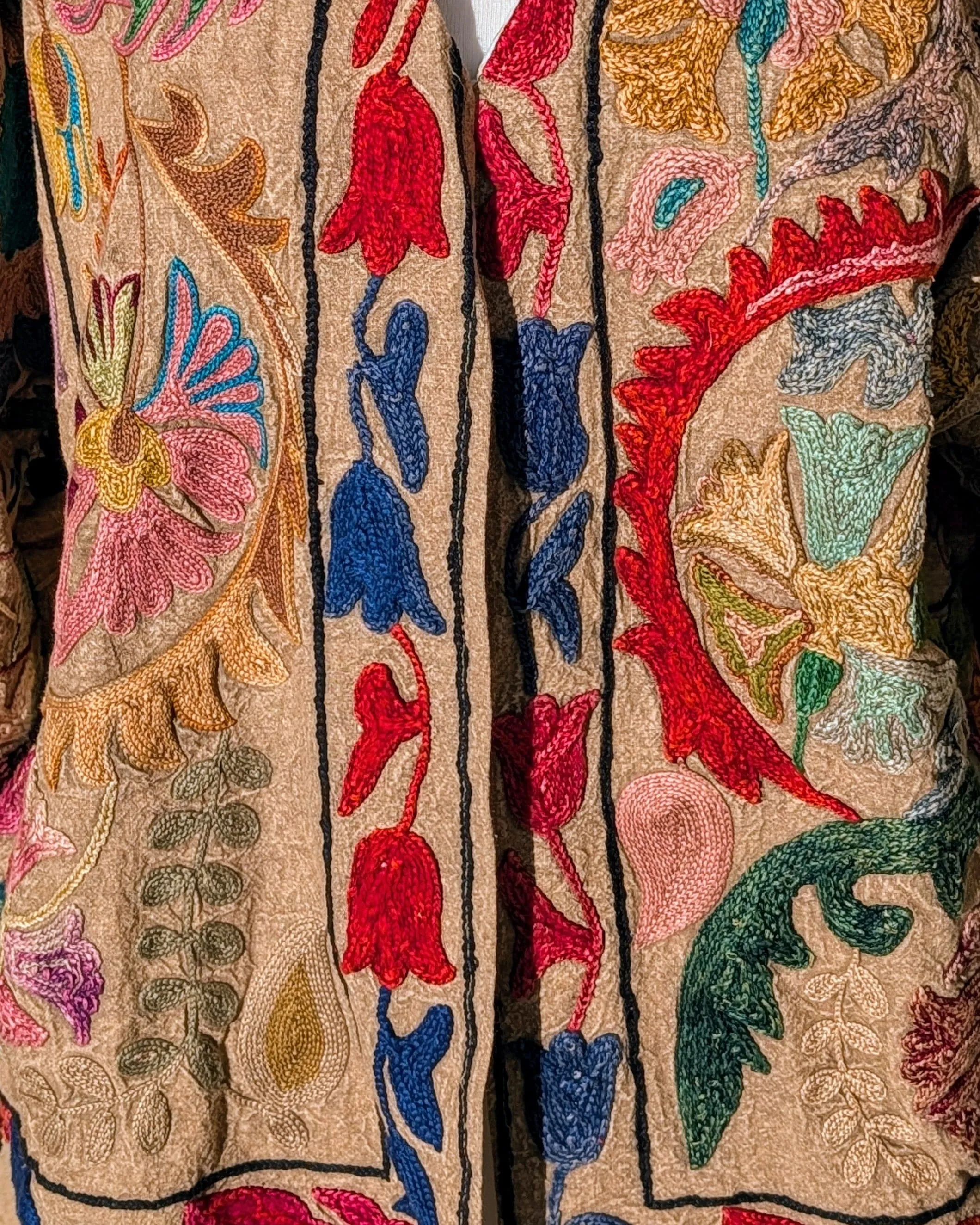 Laila Tapestry Suzani Kimono Ladies Jacket No 14