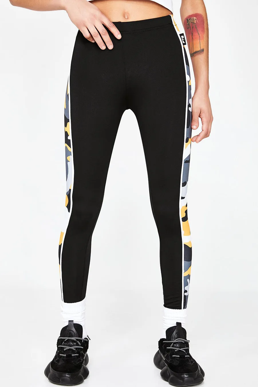 Leggings (Camo Yellow)