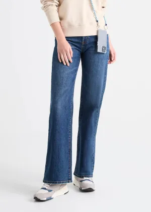 Midweight Performance Denim Wide Leg