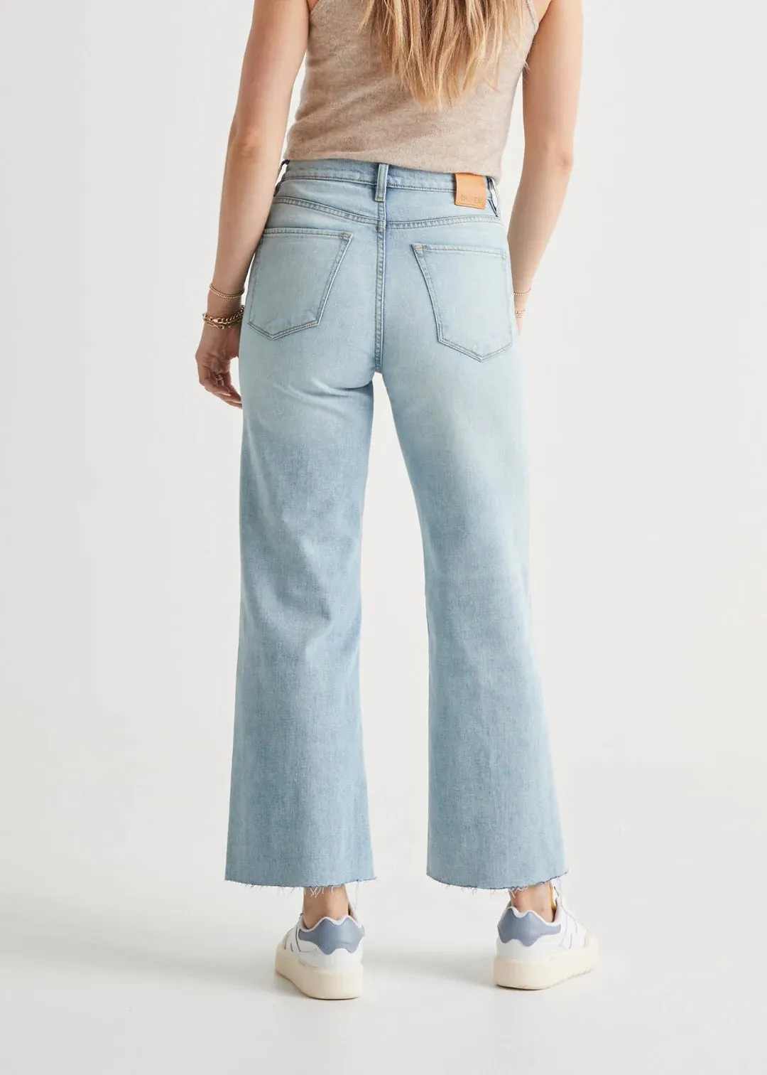 Midweight Performance Denim Wide Leg