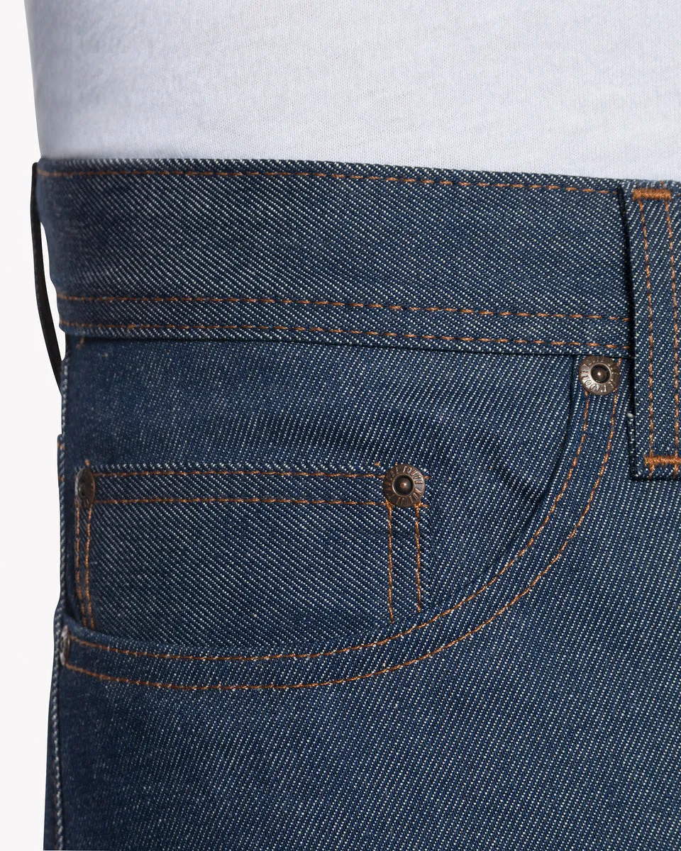 Naked & Famous Weird Guy Regular Tapered Mens Jeans - Natural Indigo Selvedge