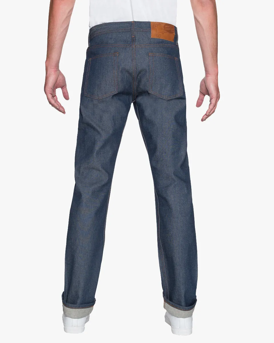 Naked & Famous Weird Guy Regular Tapered Mens Jeans - Natural Indigo Selvedge