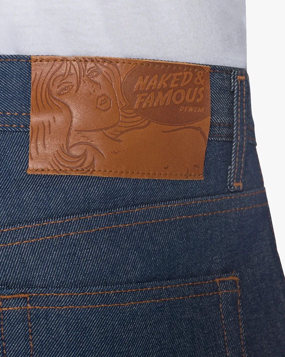 Naked & Famous Weird Guy Regular Tapered Mens Jeans - Natural Indigo Selvedge
