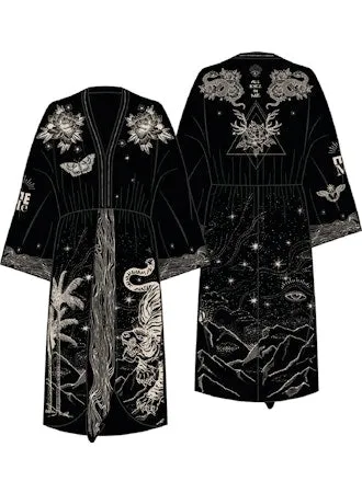 Sophia Black Magic Kimono Dress