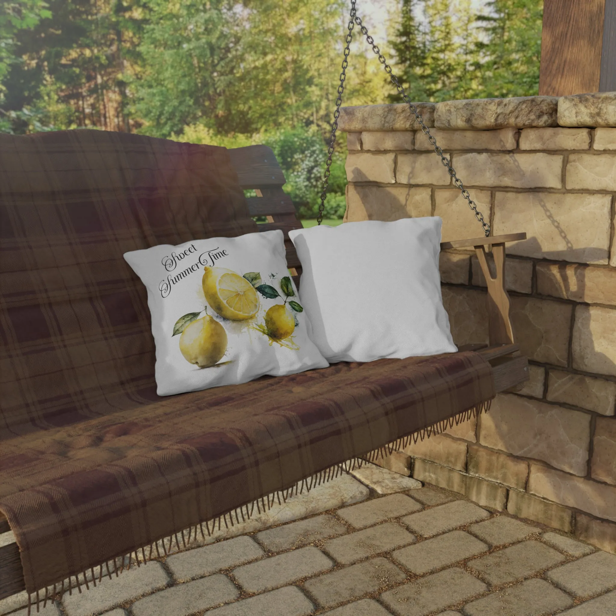 Sweet Summer Time Outdoor Pillows