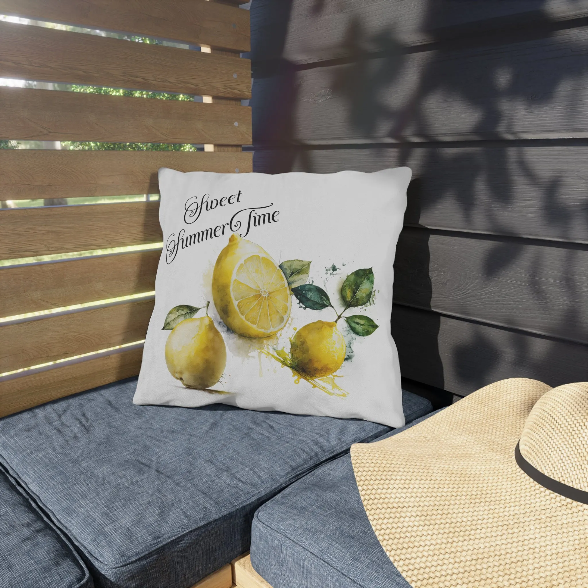 Sweet Summer Time Outdoor Pillows