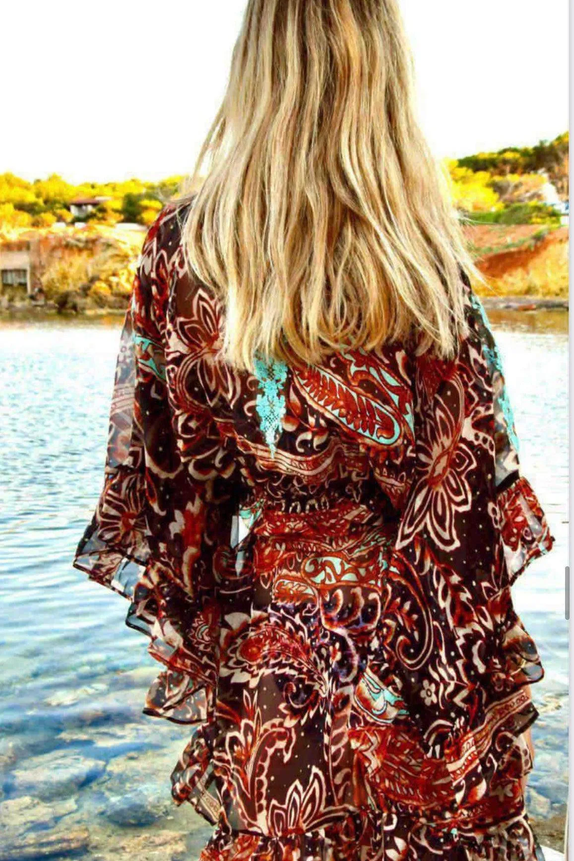 Vanita Rosa  Mykonos Kimono